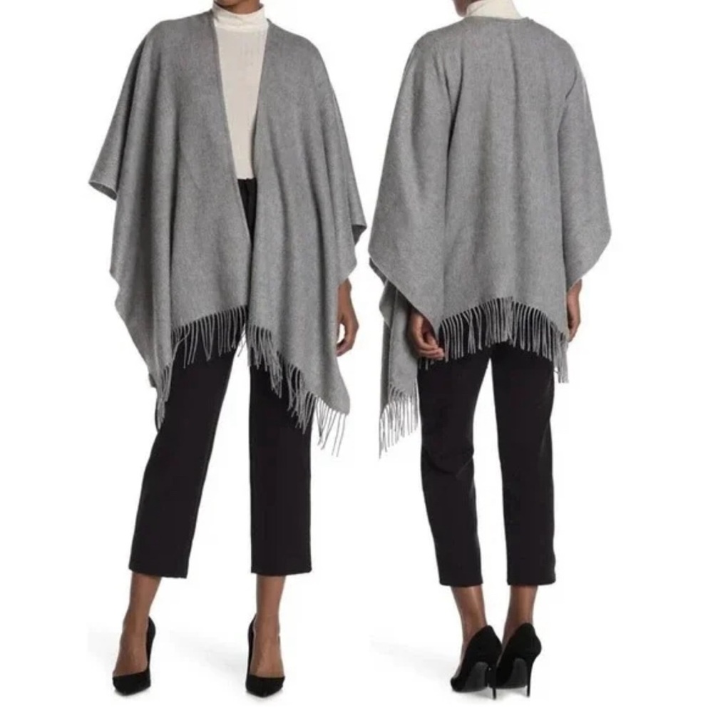 PORTOLANO Women’s Wool Blend Shawl Wrap (NWT)